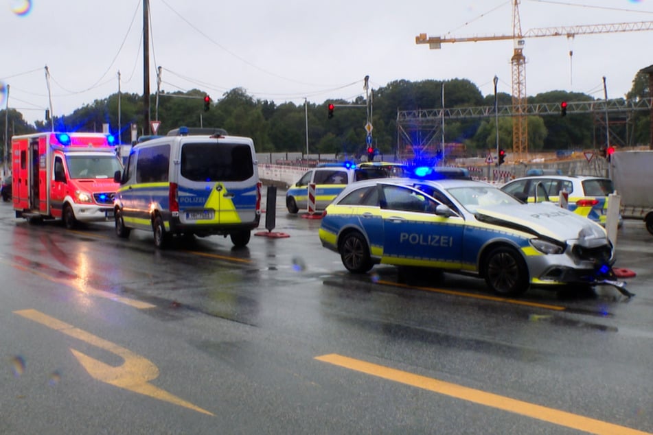 Die Polizisten waren mit Sonderrechten unterwegs.