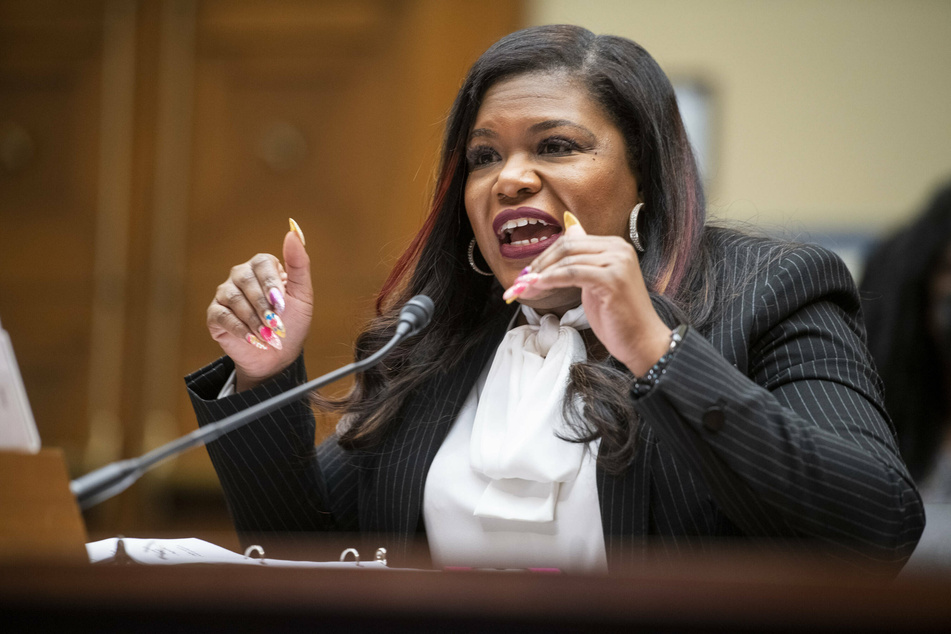 Missouri Rep. Cori Bush gave a powerful speech on the House floor on Tuesday to educate lawmakers and the American people on Black history in the US.