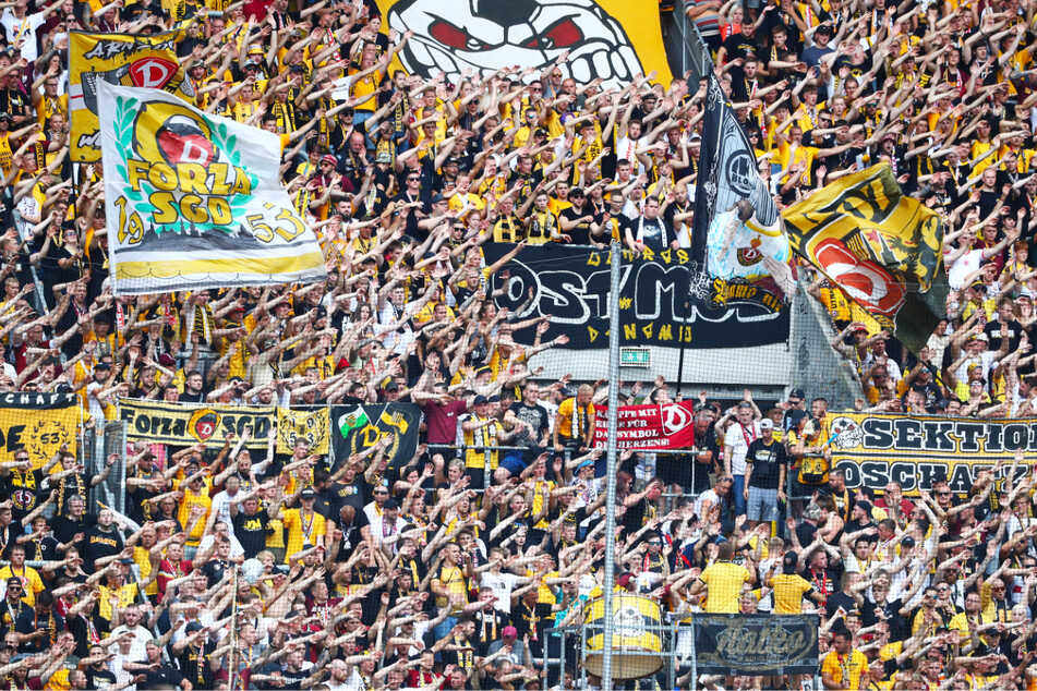 1200 Dynamo-Fans werden in Halle erwartet.