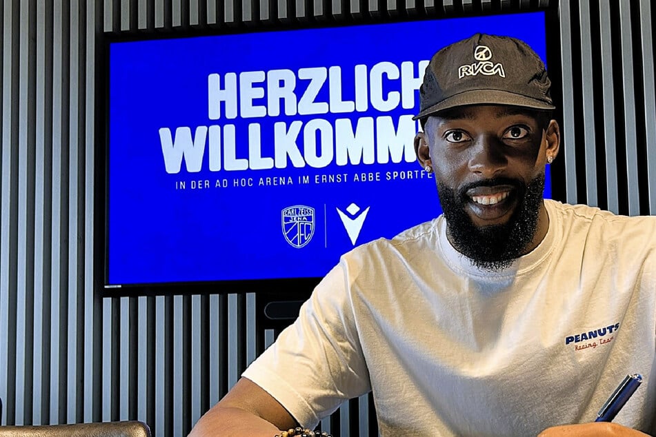Manassé Eshele (26) wird in der kommenden Saison für den FC Carl Zeiss Jena auflaufen.