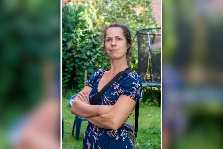 Opernsängerin Elžběta Laabs (46) organisierte die Protest-Aktion.