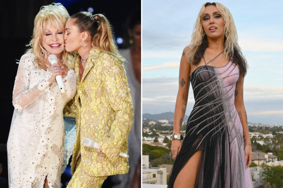 Miley Cyrus and Dolly Parton's newest single is rocking everybody's world!
