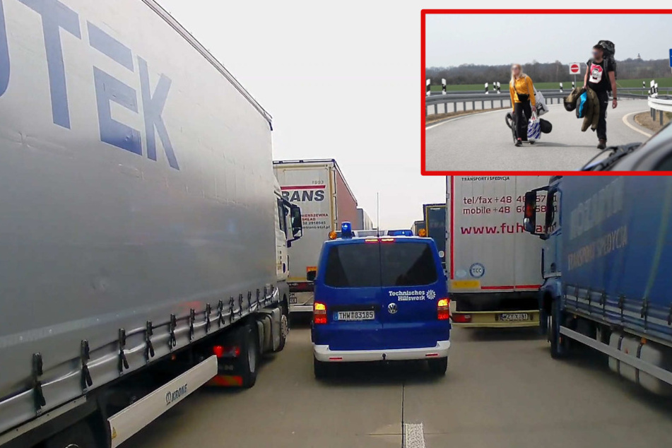 Chaos an Görlitzer Grenze nach Polen: 40 Kilometer Stau auf der A4!