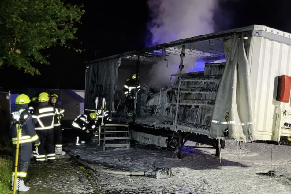 Vermutlich hatte es eine Spontanentzündung des Akkus gegeben.