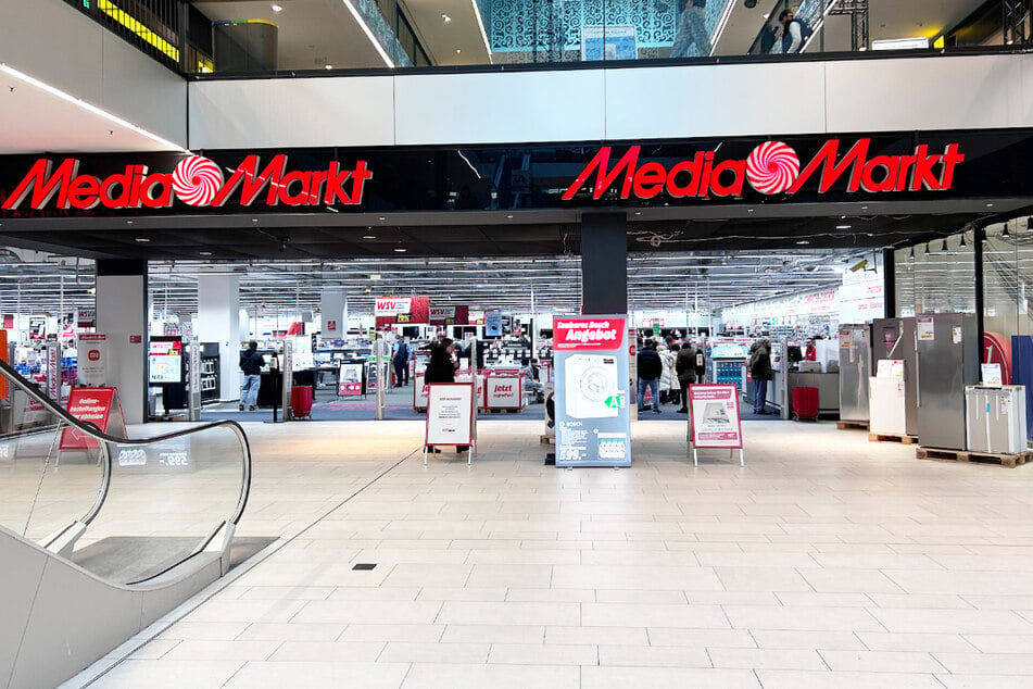 MediaMarkt Dresden - in der Centrum-Galerie, Prager Straße 15.