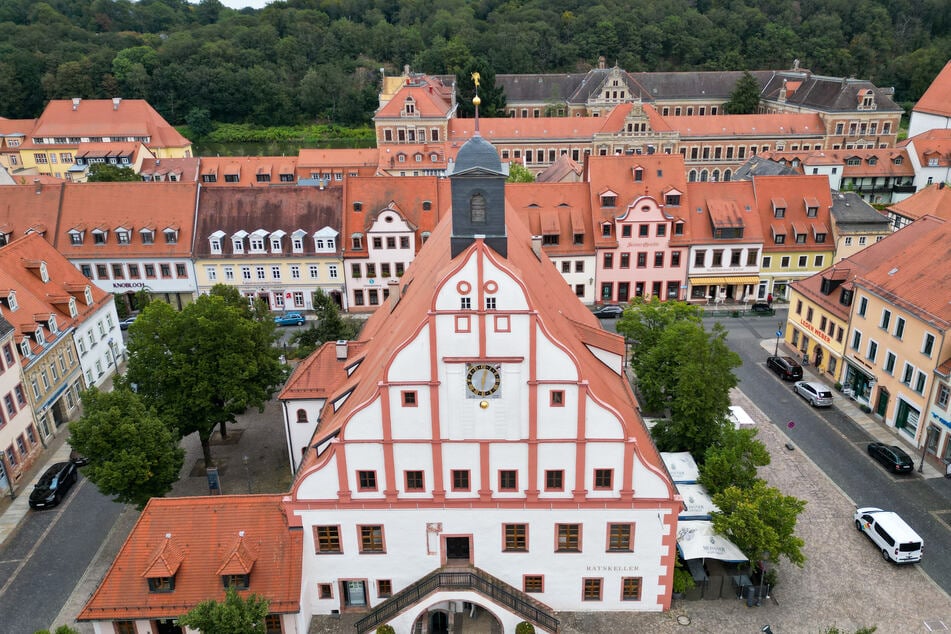 Der Grimmaer Oberbürgermeister Tino Kießig bezeichnete seine Stadt als einen "Glücksort".