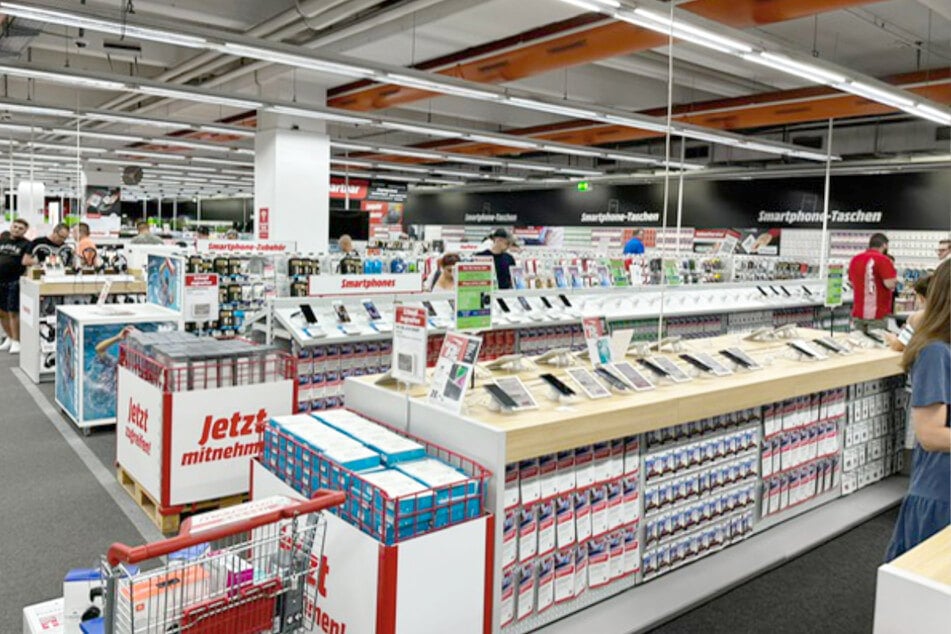 Der neue MediaMarkt in Fellbach.