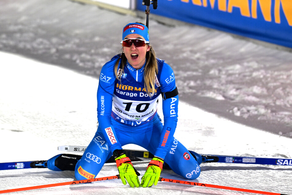 Lisa Vittozzi (29) ragte bei der Biathlon-WM heraus, hat aber auch eine schwierige Zeit hinter sich.