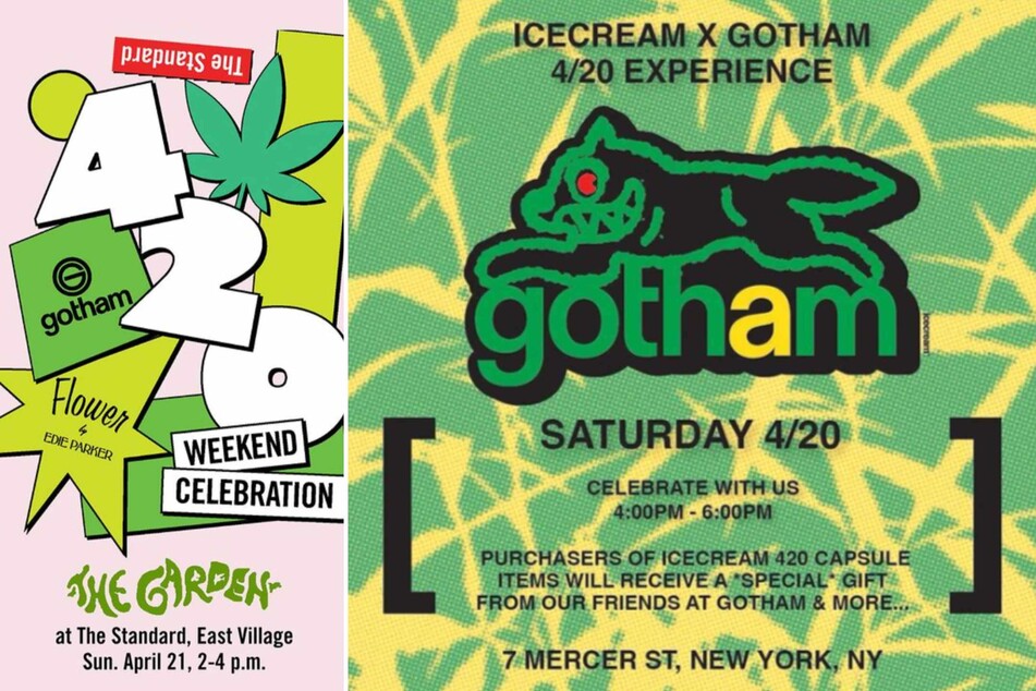 Other party options are courtesy of a popular local New York City dispensary, Gotham!