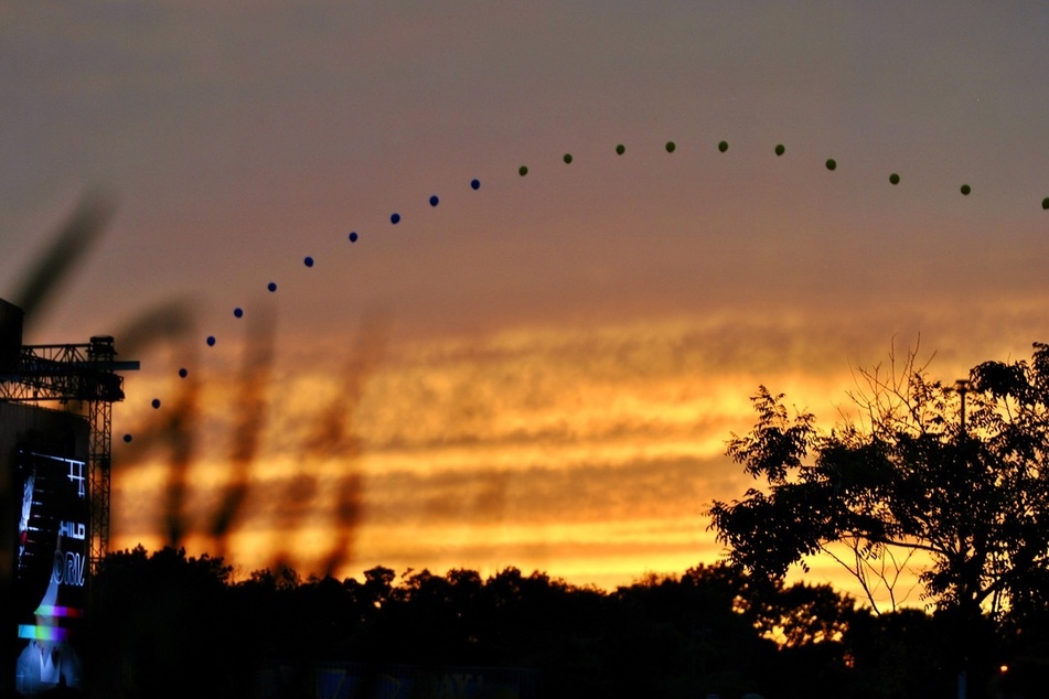 Gov Ball saw multiple nights of gorgeous NYC sunsets throughout the fest.