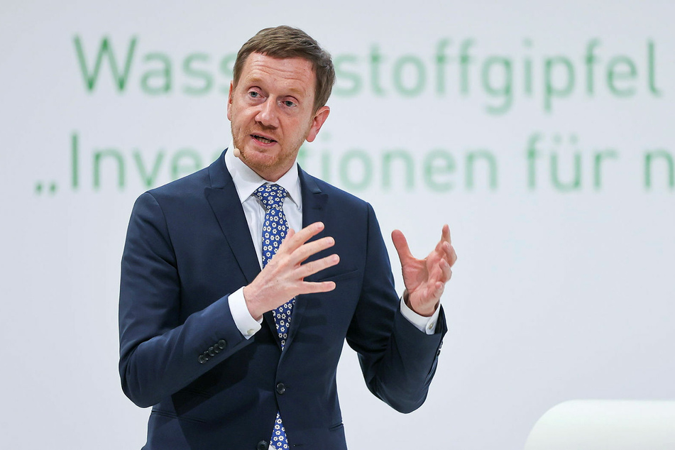 Zufrieden: Sachsens MP Michael Kretschmer (46, CDU).