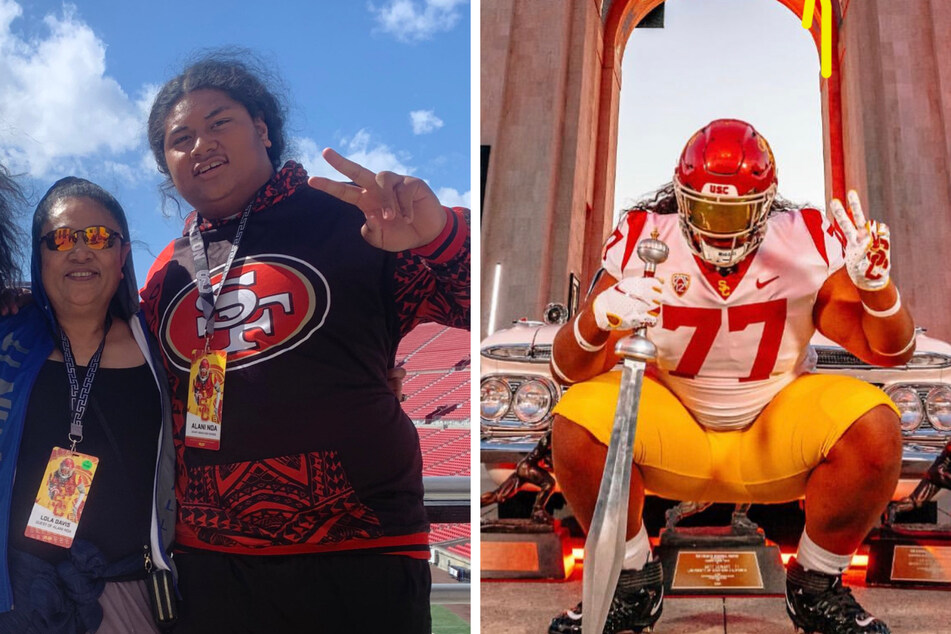 California's highest-rated uncommitted offensive lineman, Alani Noa, commits to the USC Trojans football program.