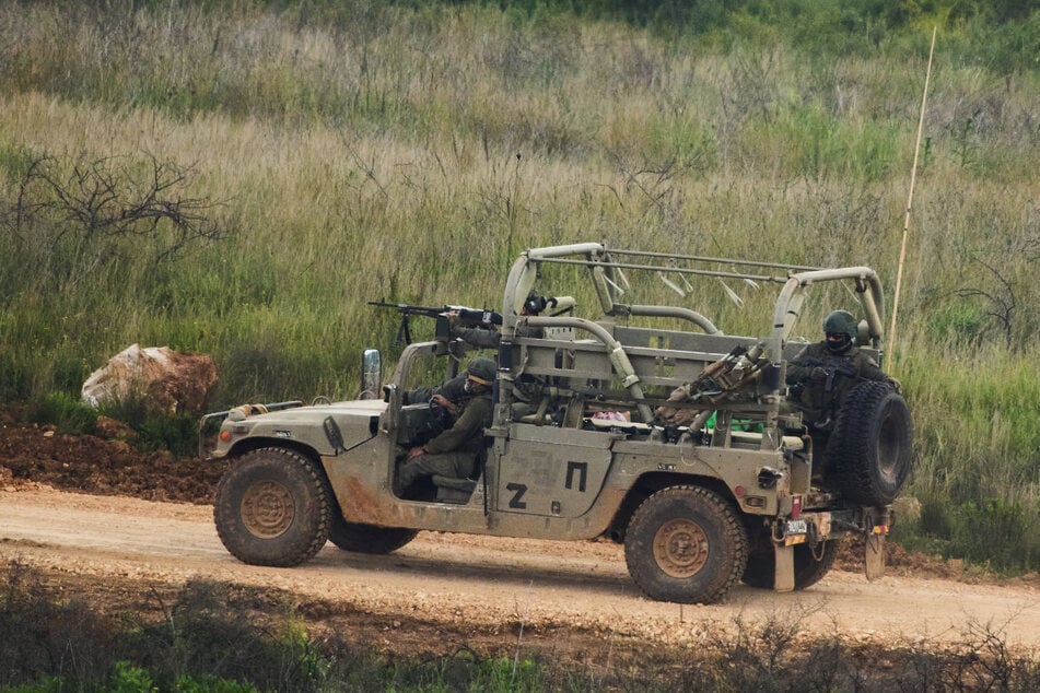 Israelische Soldaten im Südlibanon.