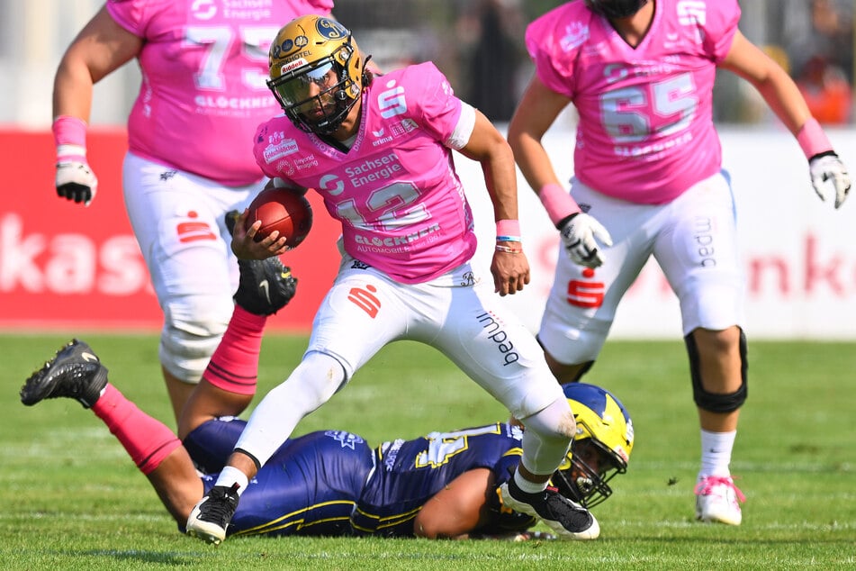 Ersatz-Quarterback Casey Thompson (27, M.) konnte zuletzt wichtige Erfahrungen sammeln.