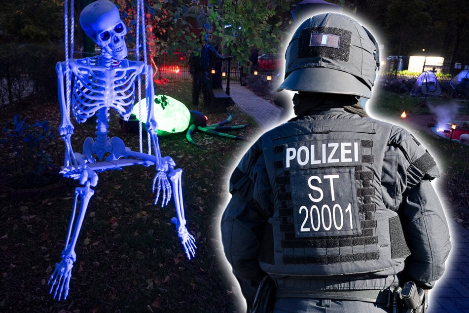 Nach Horror-Nacht im Vorjahr: Polizei an Halloween mit Hundertschaften im Einsatz
