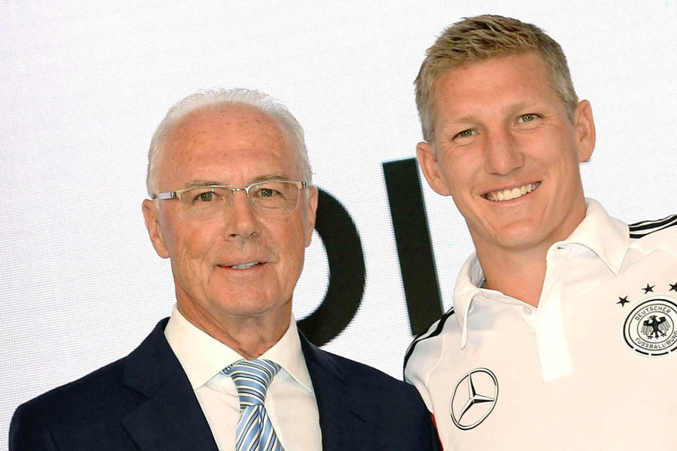 Gute Freunde: Bastian Schweinsteiger (39, r.) wird die Schirmherrschaft für das traditionelle Golf-Turnier zugunsten der "Franz-Beckenbauer-Stiftung" übernehmen.