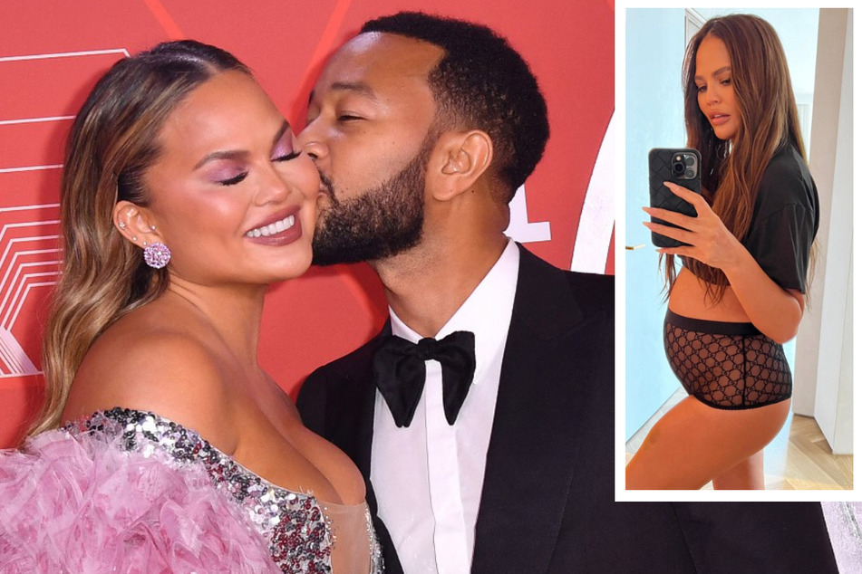 Chrissy Teigen and her husband, musician John Legend, are expecting their rainbow baby.