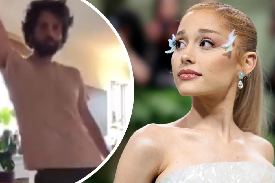 Did Ariana Grande just confirm Penn Badgley as next music video love interest?