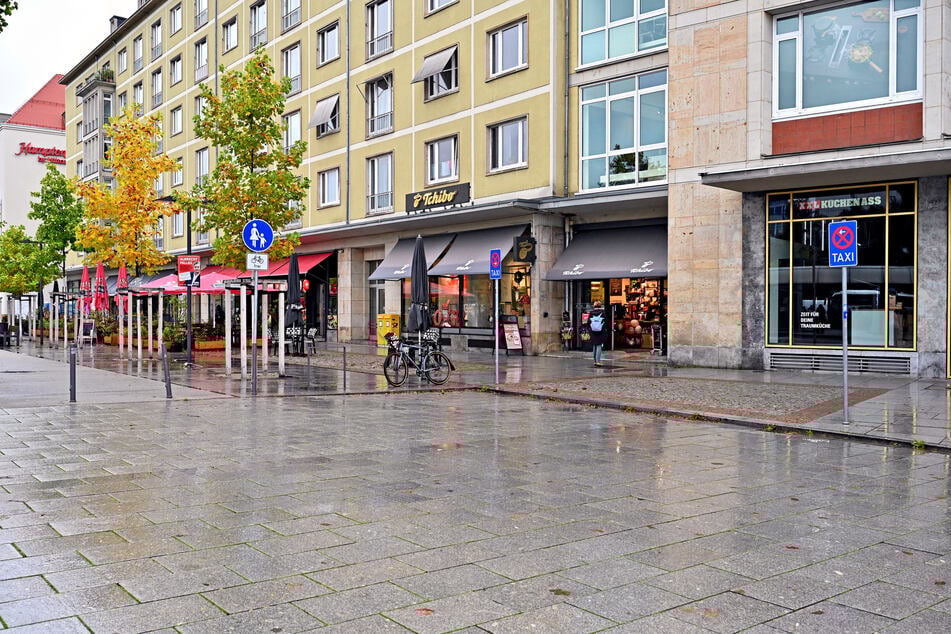 Den Händlern am Pirnaischen Platz fehlt es an Publikumsverkehr.