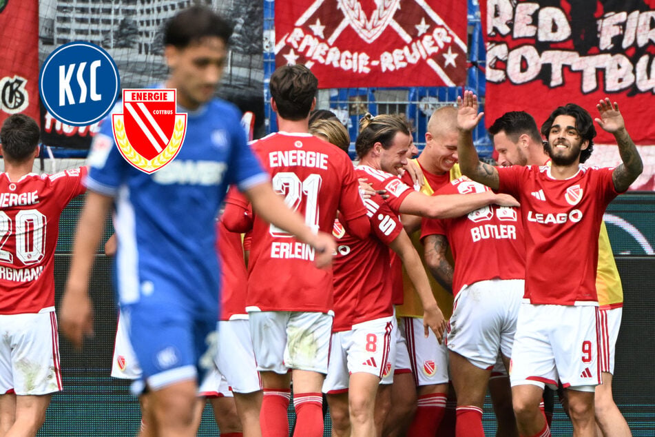 Cottbus zieht im Wildpark dem KSC das Fell über die Ohren!