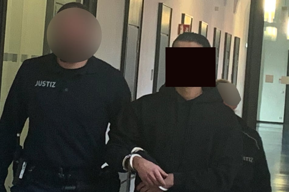 Ulvi M. (31) durfte nach dem Prozess am Landgericht Dresden heim zu seiner Familie.