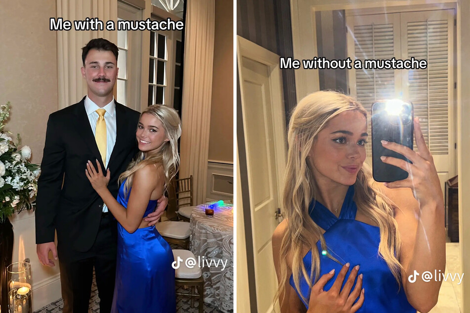 Olivia Dunne has fans going nuts over her MLB boyfriend after posting a viral TikTok about how she looks with and without him.