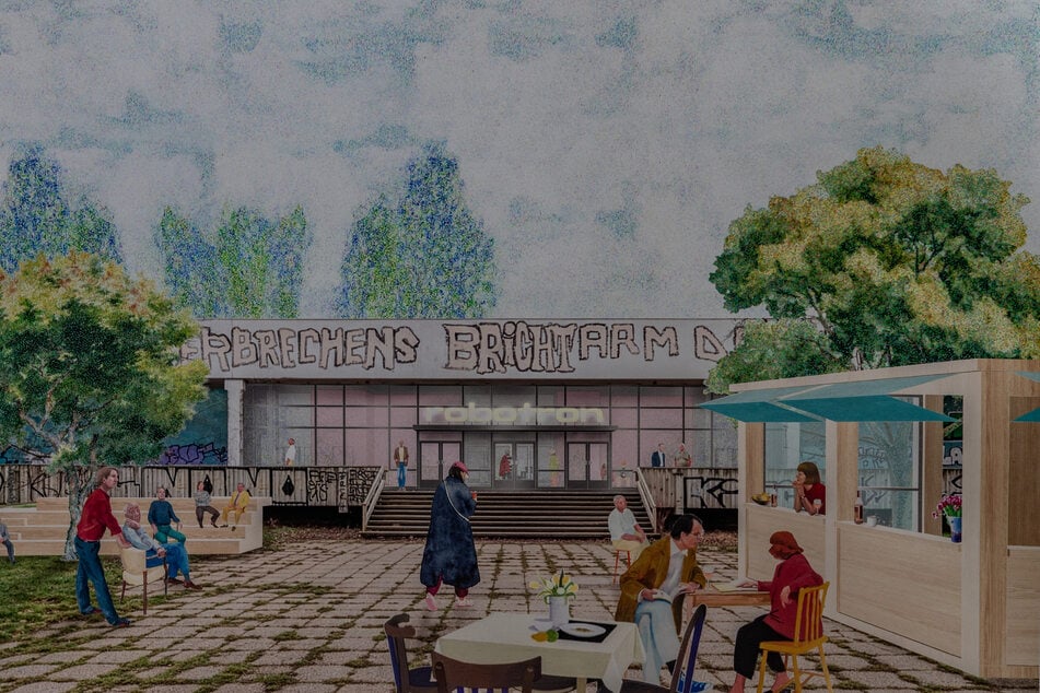 Laut dem Sieger-Entwurf sollen Graffiti-Schmierereien und Unkraut bleiben.