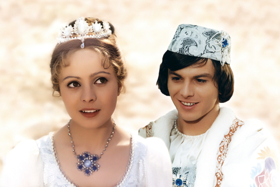 Das Film-Aschenbrödel und ihr Prinz.