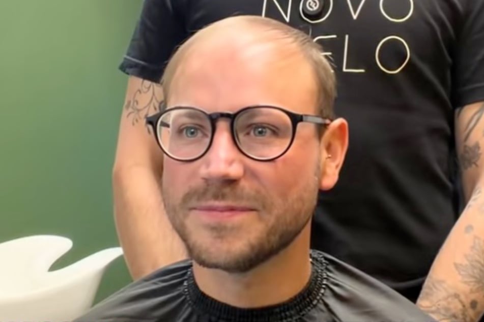 Dieser Kunde war vor seiner zweiten "Verwandlung" ganz schön nervös.