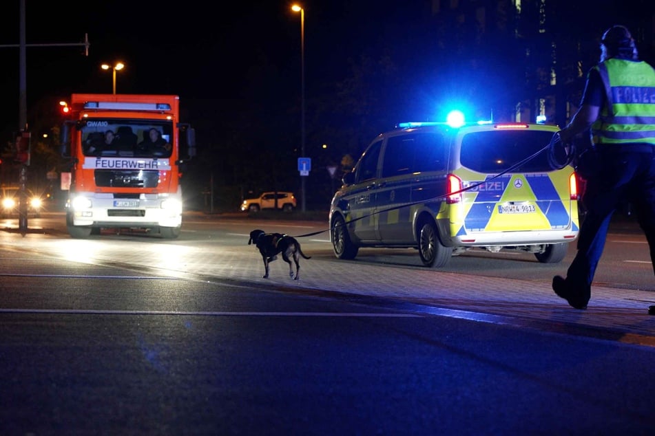 Die Polizei suchte unter anderem mit einem Mantrailer-Hund nach dem Mädchen.