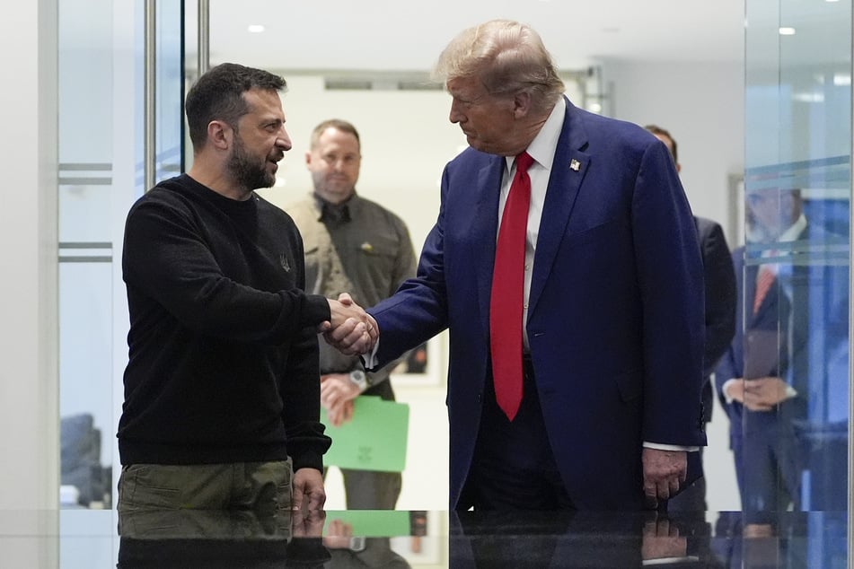 Im vergangenen Herbst haben sich Wolodymyr Selenskyj (l.) und Donald Trump in New York getroffen.