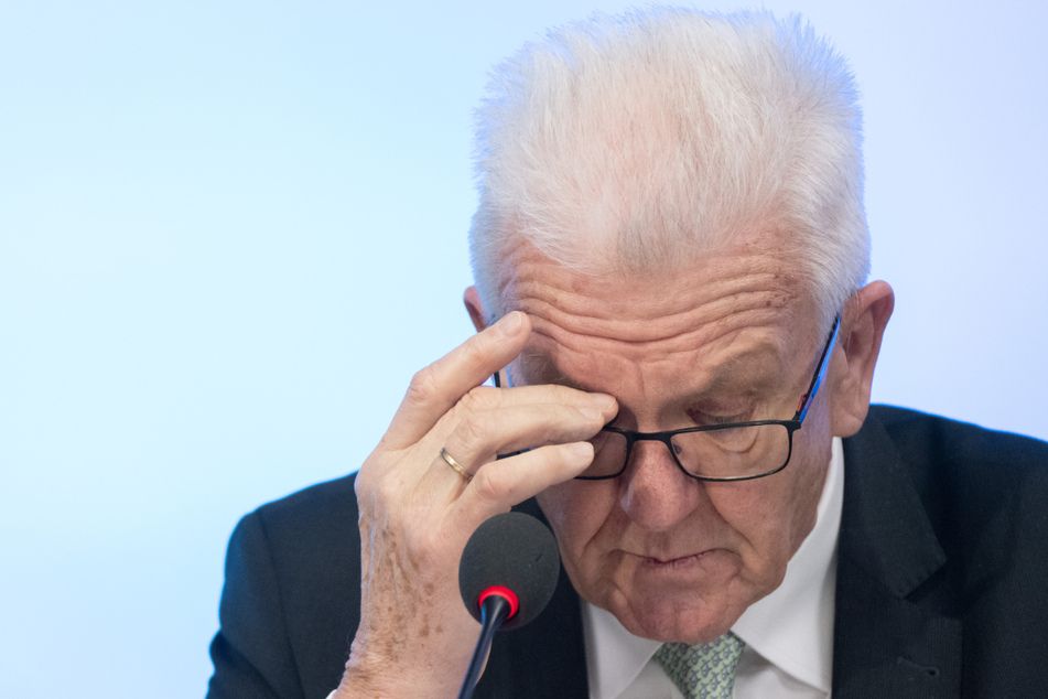 Ministerpräsident Winfried Kretschmann (73, Grüne).