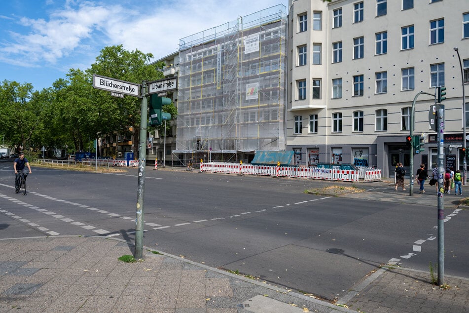 Der Crash ereignete sich an der Ecke Blücherstraße/Urbanstraße.