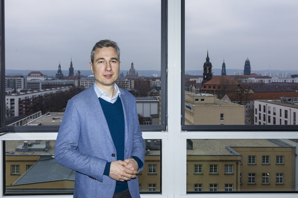 Baubürgermeister Stephan Kühn (45, Grüne) steht im ständigen Austausch mit Landes- und Bundespolitikern sowie den Abrissfirmen.