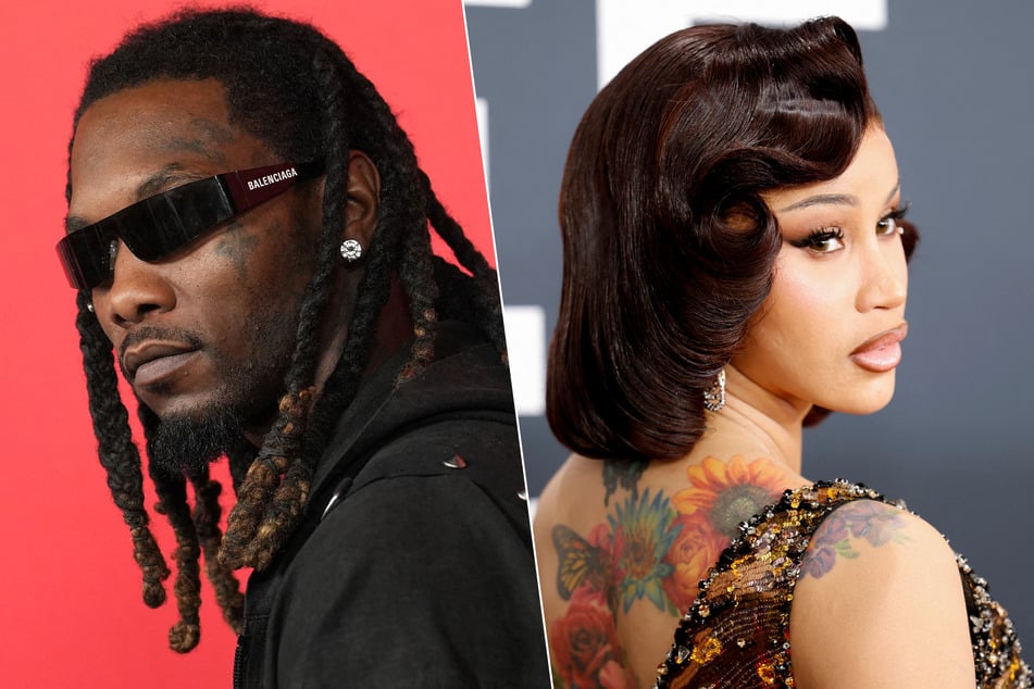 Cardi B (r.) brought plenty of drama on her sophomore album Am I The Drama? – including a few bombshell confessions about her split from Offset.