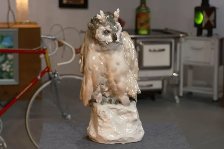 Die Waldohr-Eule der "Amphora Werke" wurde um das Jahr 1900 herum produziert und ist bei Sammlern heute noch sehr beliebt.