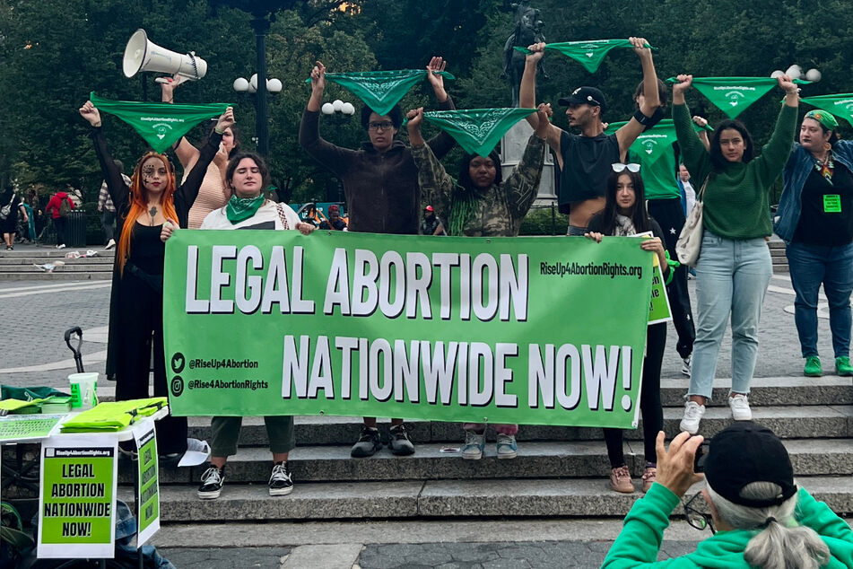 International Safe Abortion Day: Protestors gather at Union Square to demand legal abortion access
