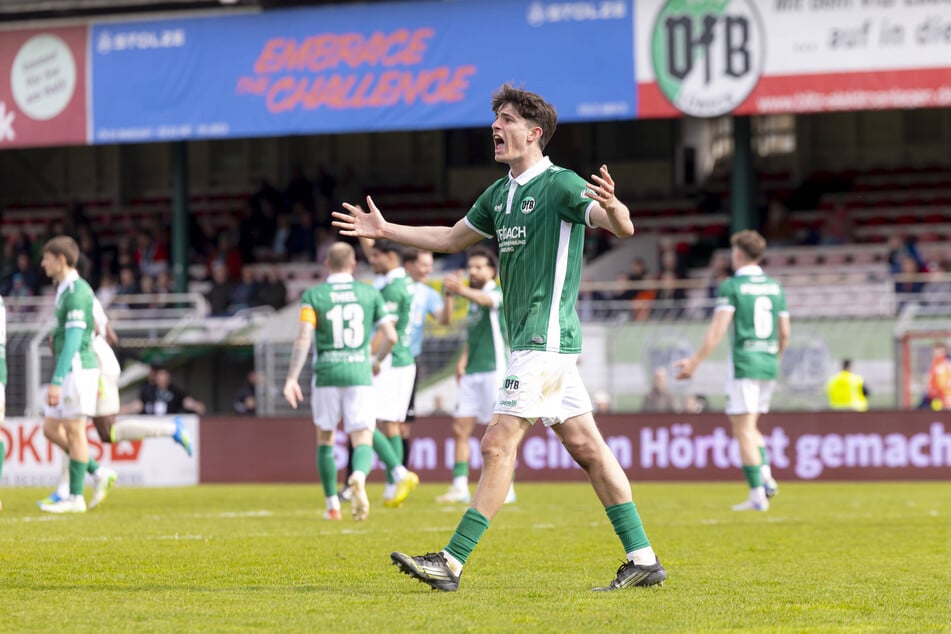 Energie-Leihgabe Gianluca Pelzer (19) hat sich beim VfB Lübeck einen Stammplatz erarbeitet.