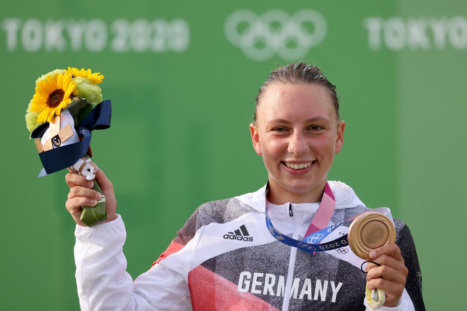Bei den Olympischen Spielen in Tokio gewann Andrea Herzog (26) Bronze. (Archivbild)