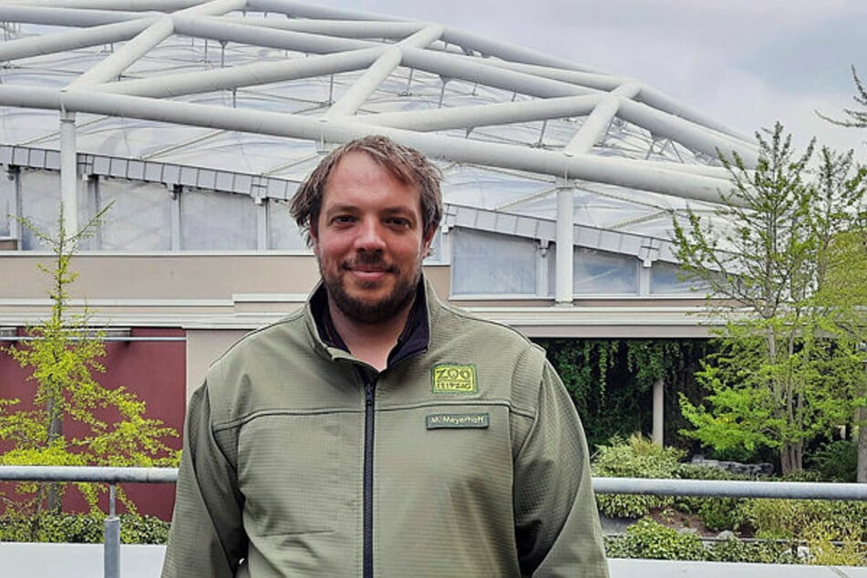Verbindet Job und Leidenschaft: Michael Meyerhoff (34) brennt für seine Arbeit als Artenschutzbeauftragter des Zoos Leipzigs.