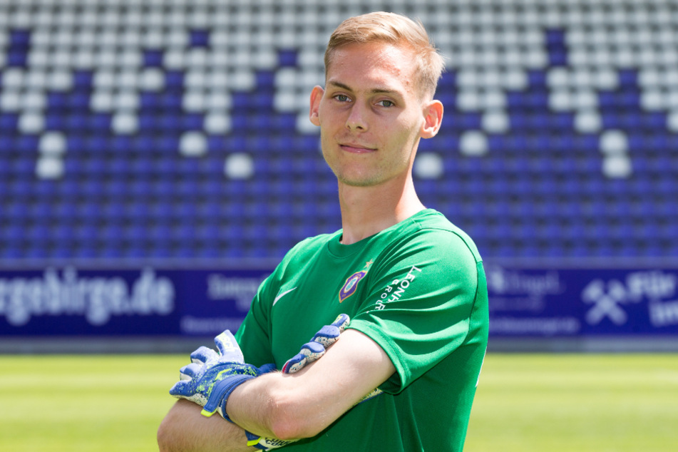 Lukas Sedlak (23) wechselte im vergangenen Jahr von Jena nach Aue.
