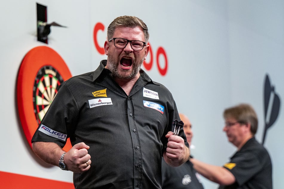 James Wade (42) durfte am Montag auch in Hildesheim jubeln. (Archivfoto)