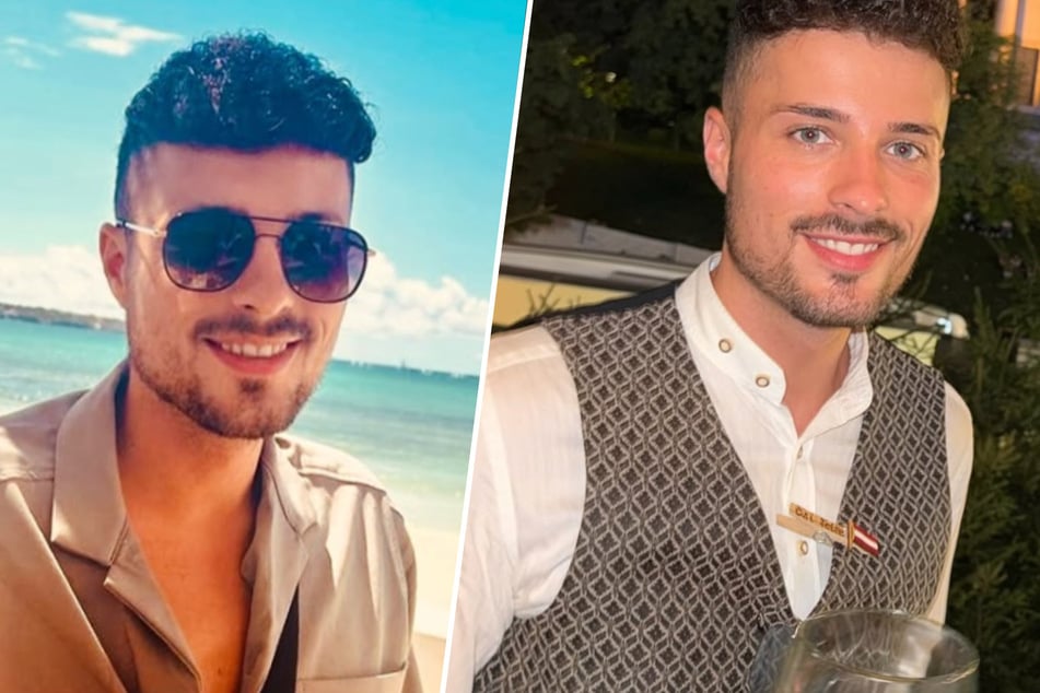 "Bauer sucht Frau"-Star Johannes Höfinger (29) lässt es derzeit auf dem Oktoberfest krachen.