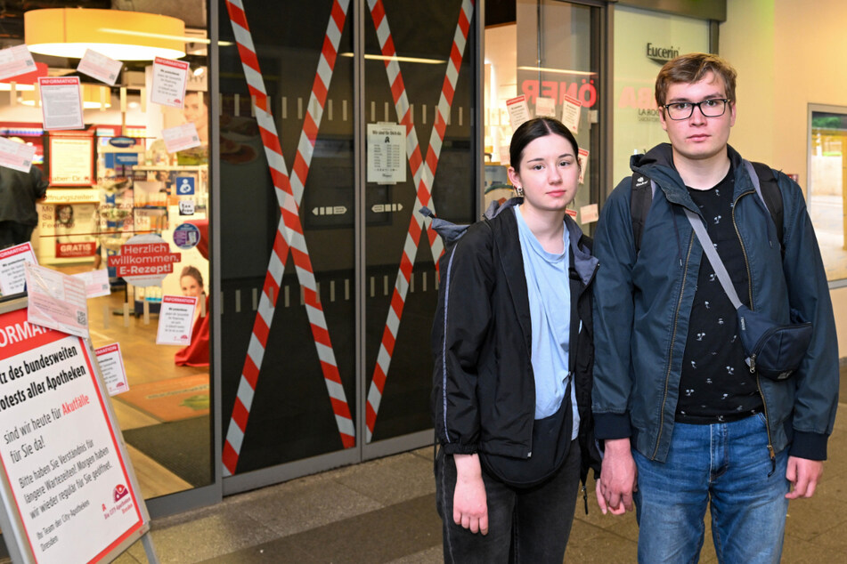 Dresden: Verschlossene Türen und überraschte Kunden: So verlief der Apothekenstreik in Dresden
