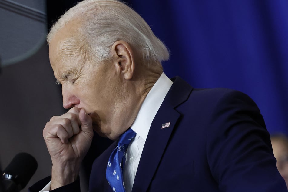 Joe Biden coughed throughout what was meant to be a showpiece speech to trumpet his economic legacy last week.