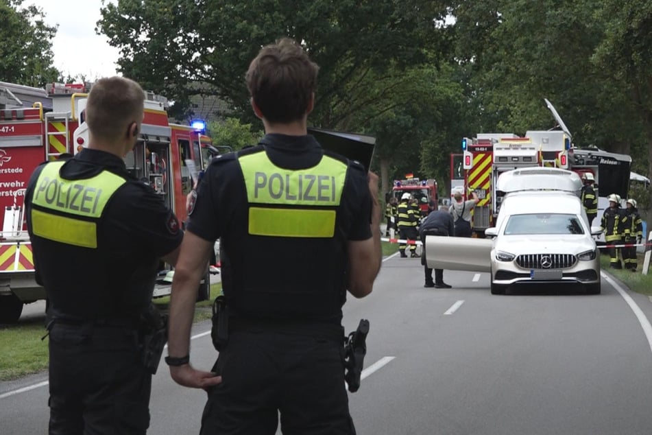 Für die Freundin des Busfahrers kam jede Hilfe zu spät.
