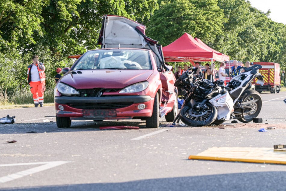 Der mutmaßliche Unfallverursacher besaß keine gültige Fahrerlaubnis für sein Motorrad.