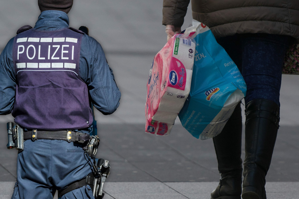 Fotomontage: Laut Polizei entstand der Rentnerin ein Schaden von etwa 32 Euro (Symbolbild).