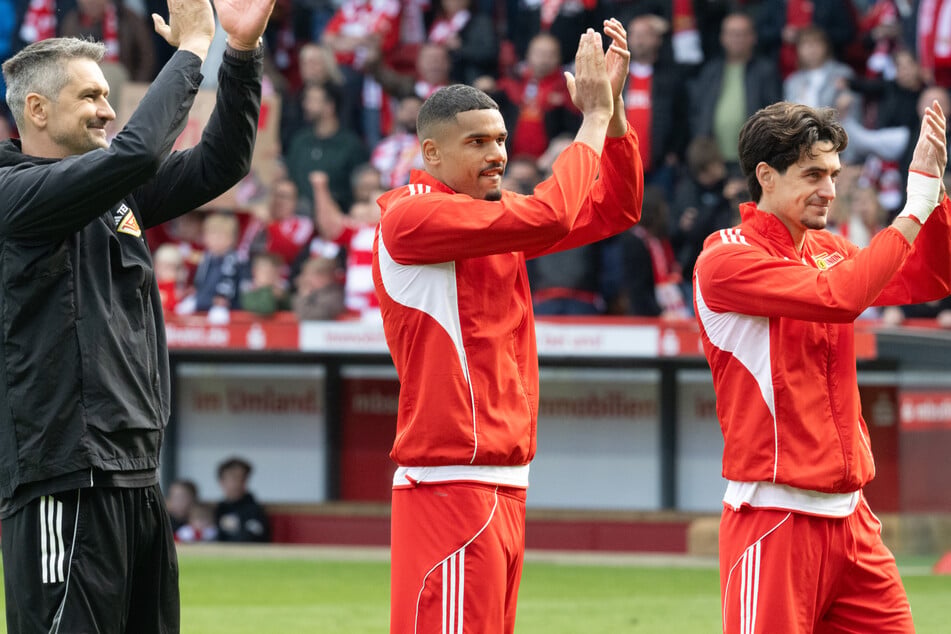 Nach vier Jahren bei Union verabschieden sich Diogo Leite (27, r.) und Danilho Doekhi (28, M.).