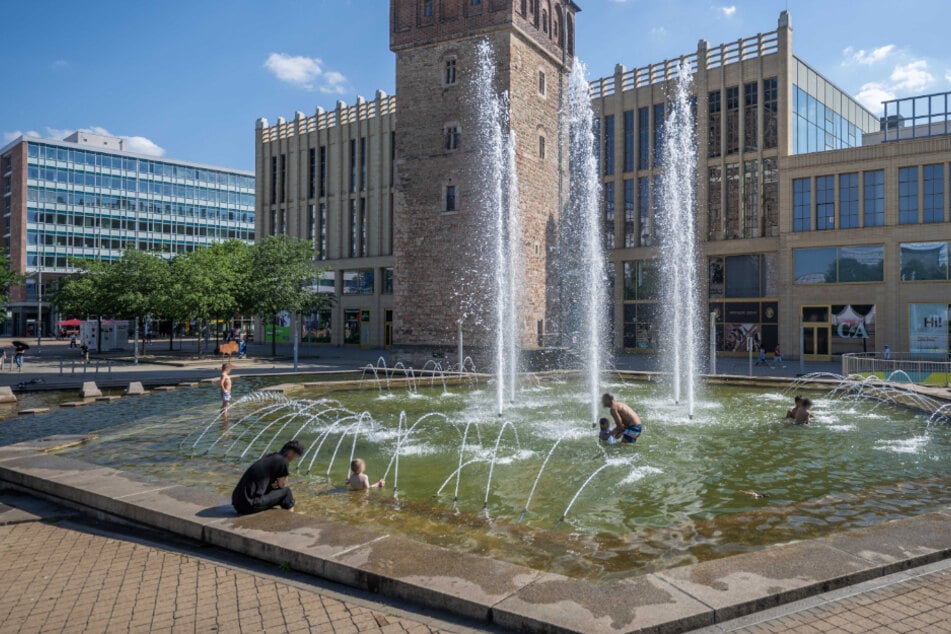 Chemnitz: Millionen-Projekt: Chemnitzer Stadthallenbrunnen soll saniert werden